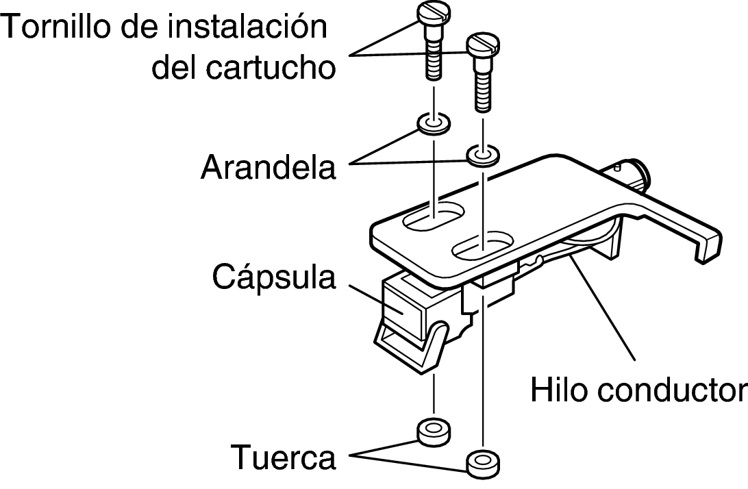 Remove cartridge